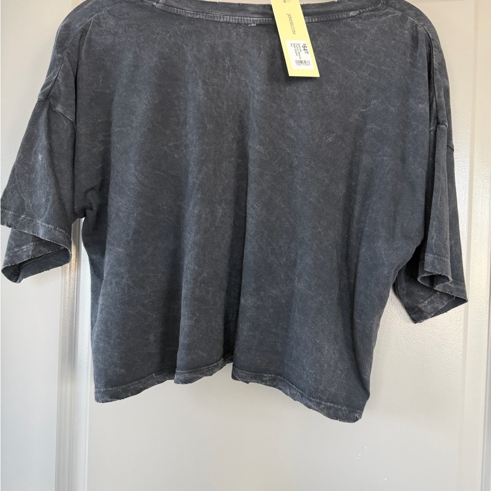 Nashville Graphic Black Crop Top - Picture 7 of 9